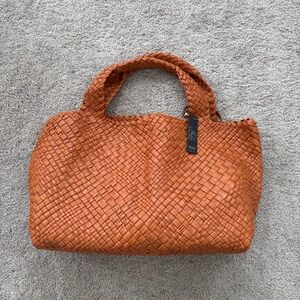 Falor Firenze woven leather shoulder bag